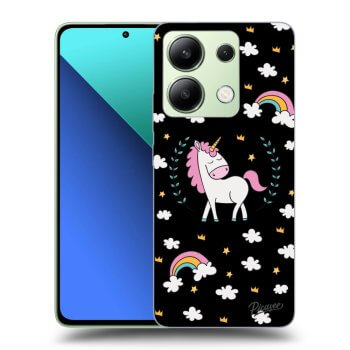 Hülle für Xiaomi Redmi Note 13 4G - Einhorn Sternenhimmel