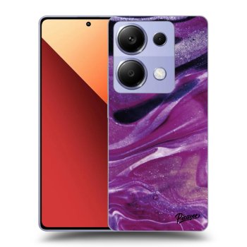 Hülle für Xiaomi Redmi Note 13 Pro 4G - Purple glitter