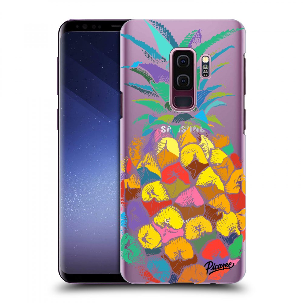 Picasee Samsung Galaxy S9 Plus G965F Hülle - Transparentes Silikon - Pineapple