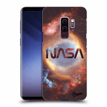 Picasee Samsung Galaxy S9 Plus G965F Hülle - Schwarzes Silikon - Nebula