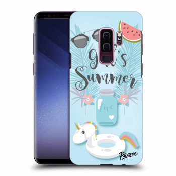 Picasee Samsung Galaxy S9 Plus G965F Hülle - Transparentes Silikon - Girls Summer