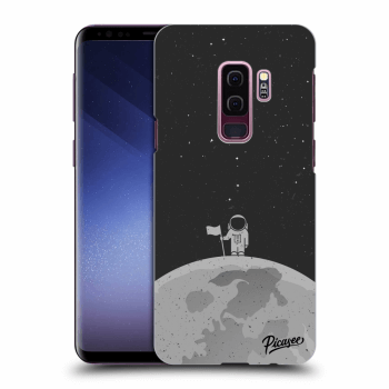 Picasee Samsung Galaxy S9 Plus G965F Hülle - Schwarzes Silikon - Astronaut