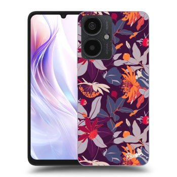 Hülle für Xiaomi Redmi 13C 5G - Purple Leaf