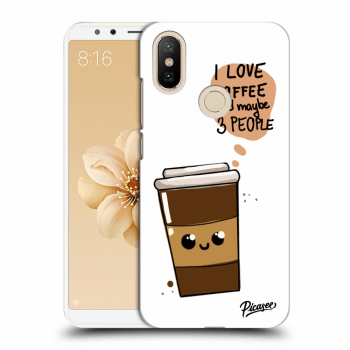 Picasee Xiaomi Mi A2 Hülle - Transparentes Silikon - Cute coffee