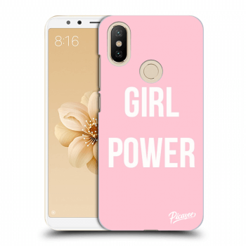 Picasee Xiaomi Mi A2 Hülle - Transparentes Silikon - Girl power