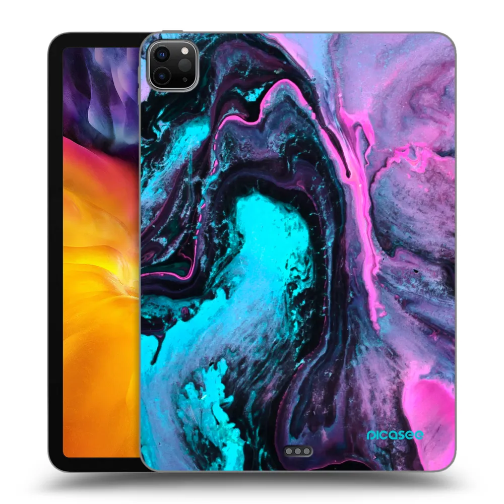 Picasee Schwarze Silikonhülle für Apple iPad Pro 11" 2024 (7.gen.) - Lean 2