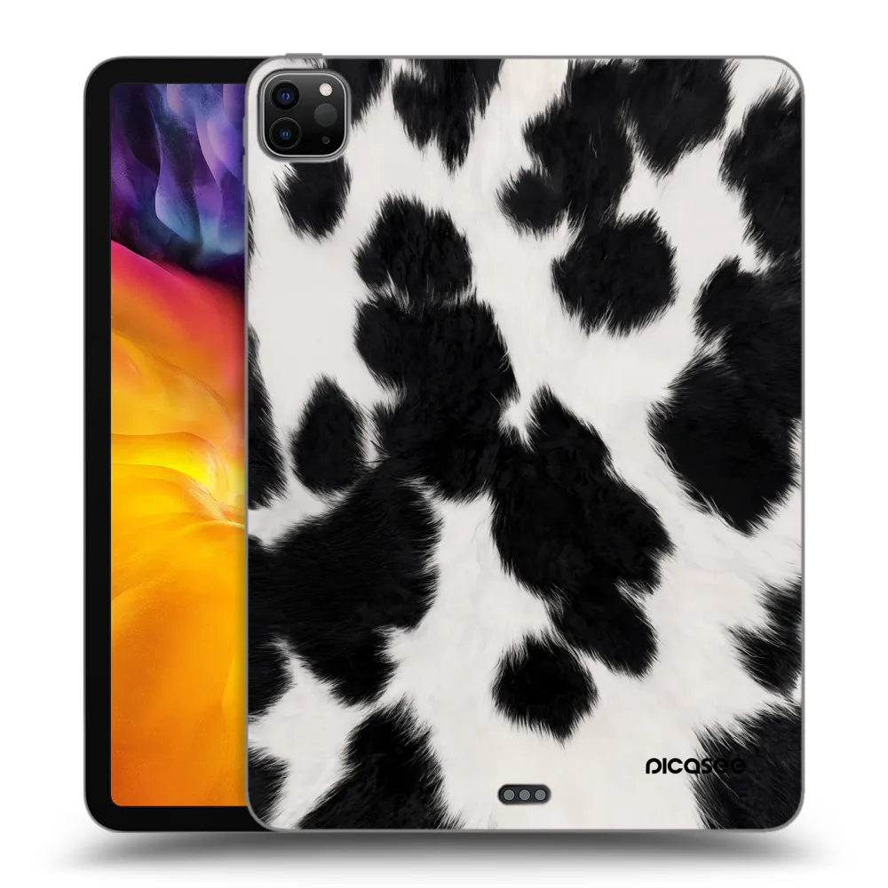 Picasee Schwarze Silikonhülle für Apple iPad Pro 11" 2024 (7.gen.) - Black Moo