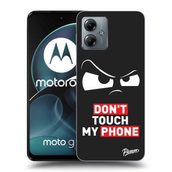 Hülle für Motorola Moto G14 - Cloudy Eye - Transparent