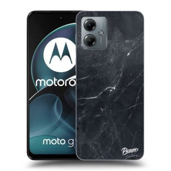 Hülle für Motorola Moto G14 - Black marble
