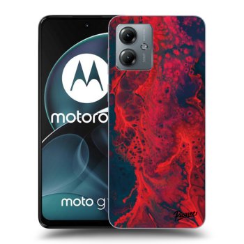Hülle für Motorola Moto G14 - Organic red