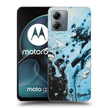Hülle für Motorola Moto G14 - Organic blue