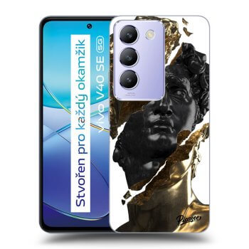 Hülle für Vivo V40 SE 5G - Gold - Black