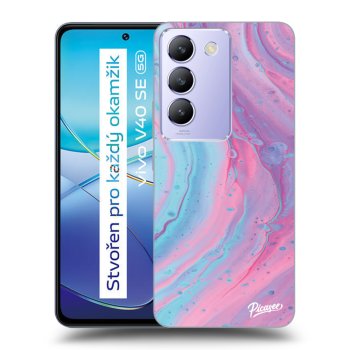 Hülle für Vivo V40 SE 5G - Pink liquid