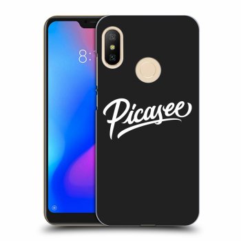 Picasee Xiaomi Mi A2 Lite Hülle - Schwarzes Silikon - Picasee - White