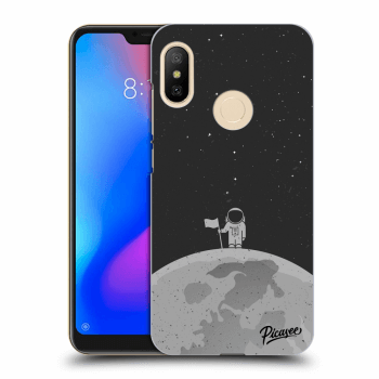 Picasee Xiaomi Mi A2 Lite Hülle - Schwarzes Silikon - Astronaut