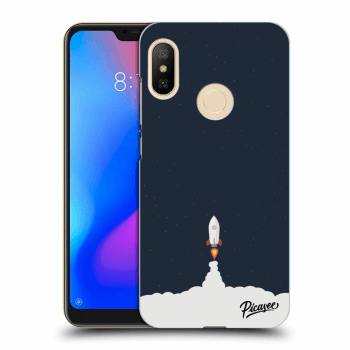 Picasee Xiaomi Mi A2 Lite Hülle - Schwarzes Silikon - Astronaut 2