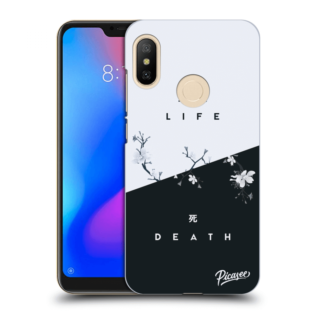Picasee Xiaomi Mi A2 Lite Hülle - Schwarzes Silikon - Life - Death