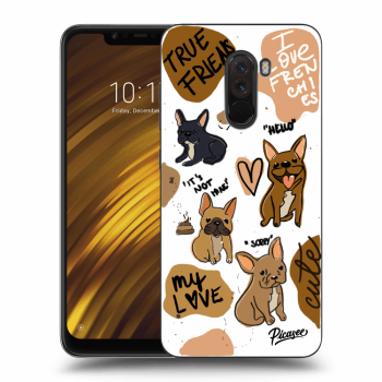Picasee Xiaomi Pocophone F1 Hülle - Transparentes Silikon - Frenchies