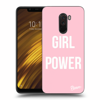 Picasee Xiaomi Pocophone F1 Hülle - Transparentes Silikon - Girl power