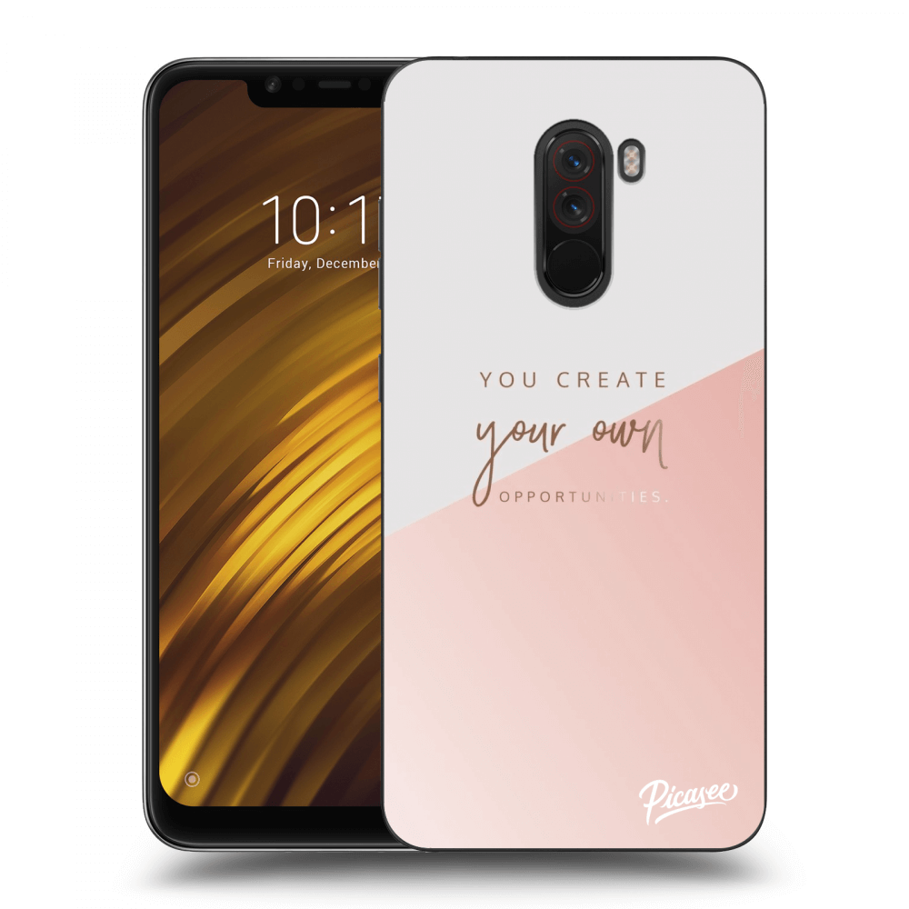 Picasee Xiaomi Pocophone F1 Hülle - Milchiges Silikon - You create your own opportunities