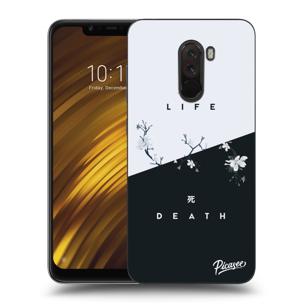 Picasee Xiaomi Pocophone F1 Hülle - Milchiges Silikon - Life - Death