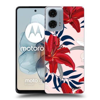 Hülle für Motorola Moto G24 - Red Lily