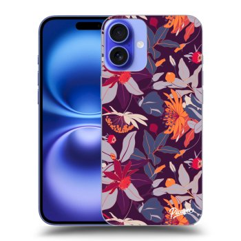 Hülle für Apple iPhone 16 Plus - Purple Leaf