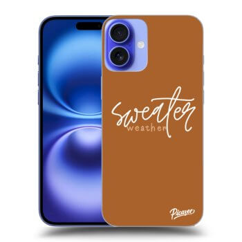 Hülle für Apple iPhone 16 Plus - Sweater weather