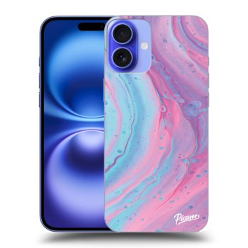 Hülle für Apple iPhone 16 Plus - Pink liquid