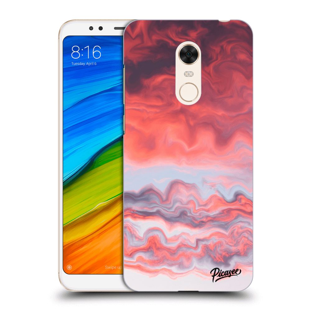 Picasee Xiaomi Redmi 5 Plus Global Hülle - Transparentes Silikon - Sunset