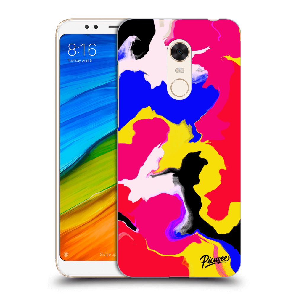 Picasee Xiaomi Redmi 5 Plus Global Hülle - Transparentes Silikon - Watercolor