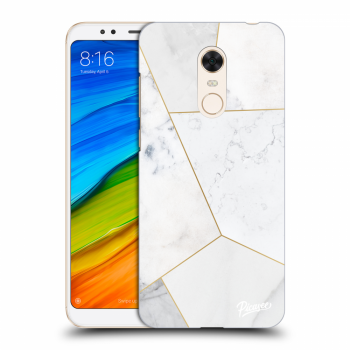 Hülle für Xiaomi Redmi 5 Plus Global - White tile