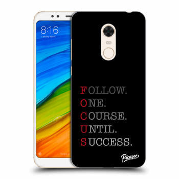 Picasee Xiaomi Redmi 5 Plus Global Hülle - Transparentes Silikon - Focus