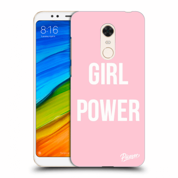 Picasee Xiaomi Redmi 5 Plus Global Hülle - Transparentes Silikon - Girl power