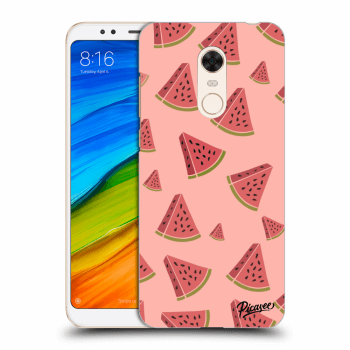 Picasee Xiaomi Redmi 5 Plus Global Hülle - Transparentes Silikon - Watermelon