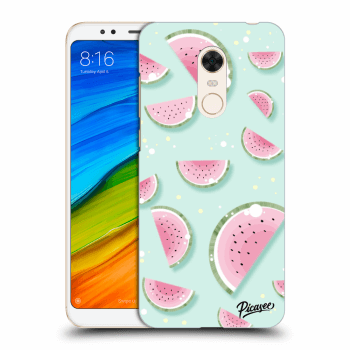 Picasee Xiaomi Redmi 5 Plus Global Hülle - Transparentes Silikon - Watermelon 2