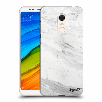 Hülle für Xiaomi Redmi 5 Plus Global - White marble