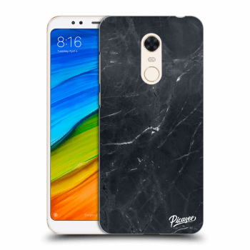 Hülle für Xiaomi Redmi 5 Plus Global - Black marble