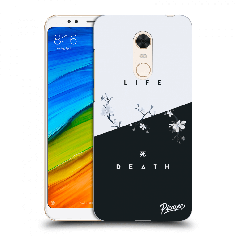 Picasee Xiaomi Redmi 5 Plus Global Hülle - Transparentes Silikon - Life - Death