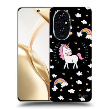 Hülle für Honor 200 Pro 5G - Einhorn Sternenhimmel