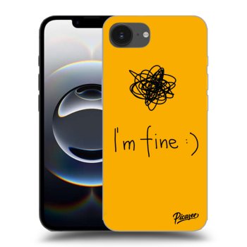 Hülle für Apple iPhone 16e - I am fine