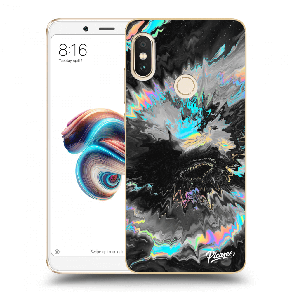 Picasee Xiaomi Redmi Note 5 Global Hülle - Transparentes Silikon - Magnetic