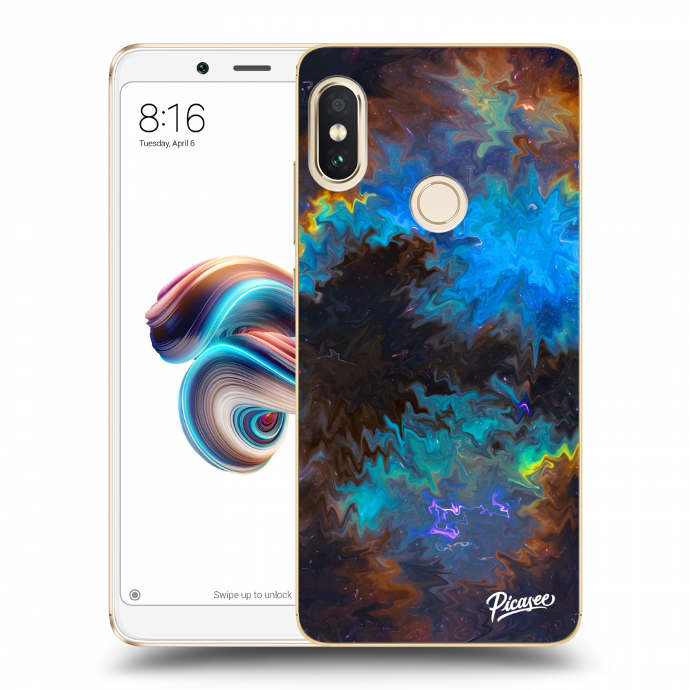 Picasee Xiaomi Redmi Note 5 Global Hülle - Transparentes Silikon - Space