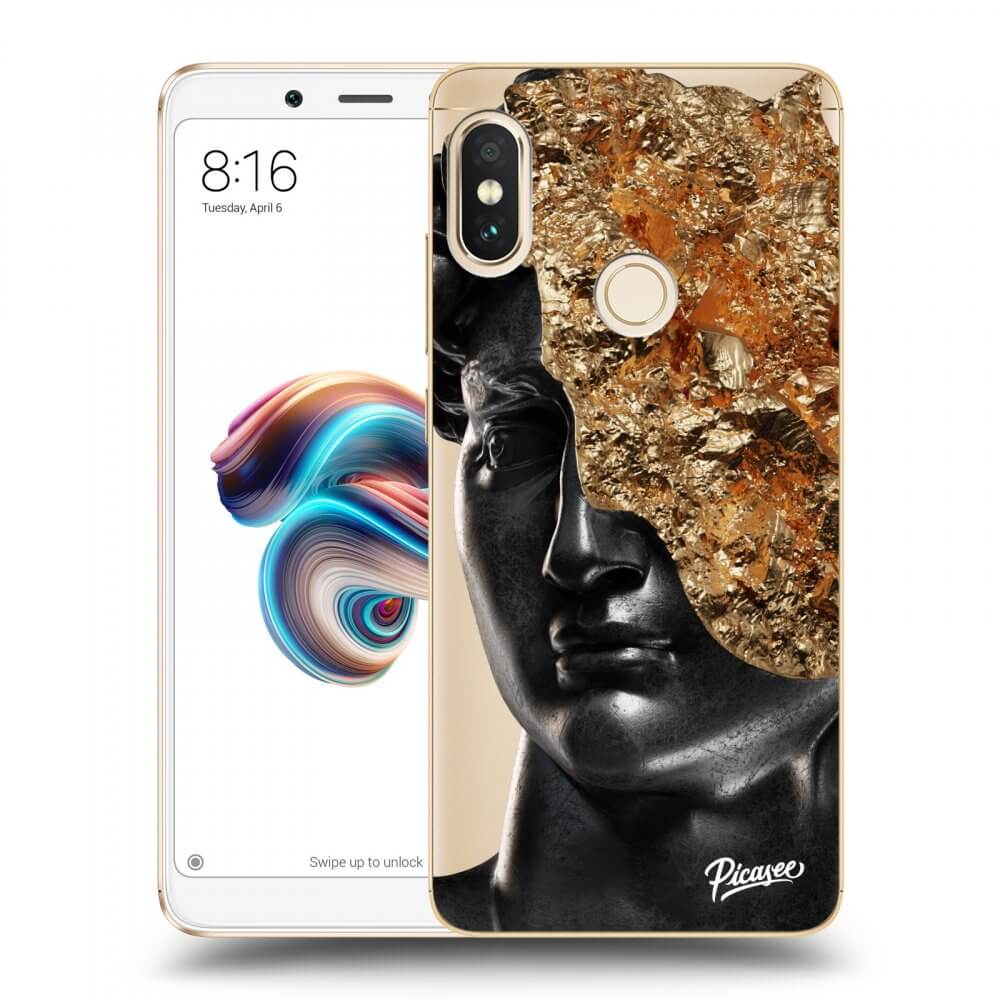 Picasee Xiaomi Redmi Note 5 Global Hülle - Transparentes Silikon - Holigger
