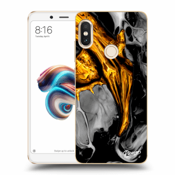 Hülle für Xiaomi Redmi Note 5 Global - Black Gold