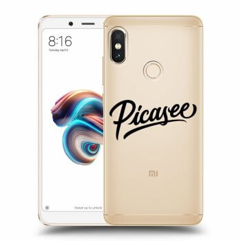 Picasee Xiaomi Redmi Note 5 Global Hülle - Transparentes Silikon - Picasee - black