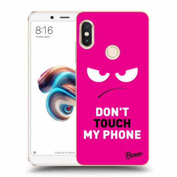 Hülle für Xiaomi Redmi Note 5 Global - Angry Eyes - Pink