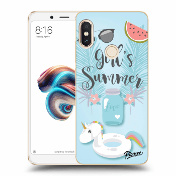 Picasee Xiaomi Redmi Note 5 Global Hülle - Transparentes Silikon - Girls Summer