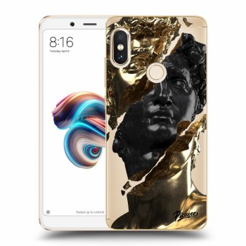 Hülle für Xiaomi Redmi Note 5 Global - Gold - Black