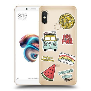 Picasee Xiaomi Redmi Note 5 Global Hülle - Transparentes Silikon - Summer